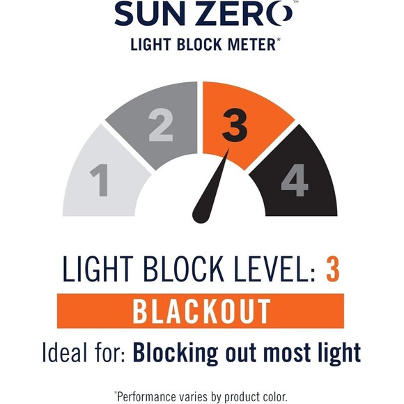 Sun Zero Barrow Energy Efficient Grommet Sliding Patio Door Curtain Panel, 100" - Picture 8 of 9